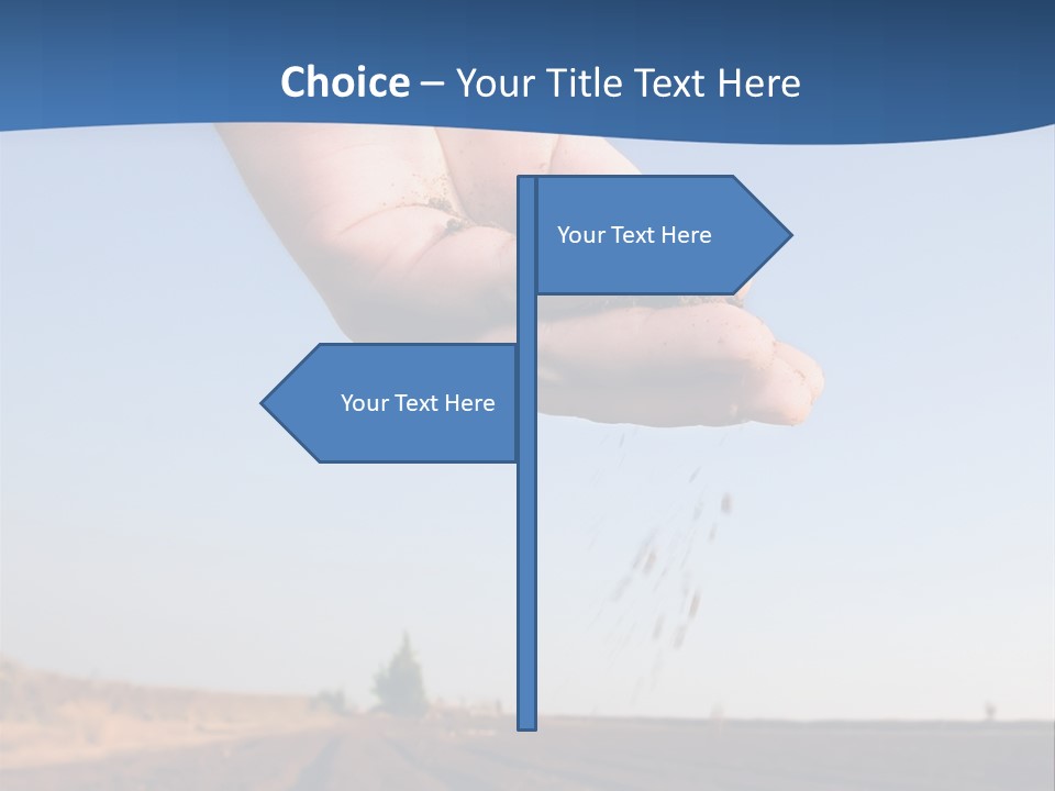 Fall Growth Plowed PowerPoint Template