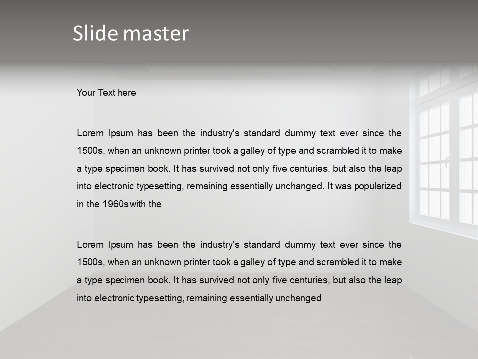 Floor Design Architectural PowerPoint Template