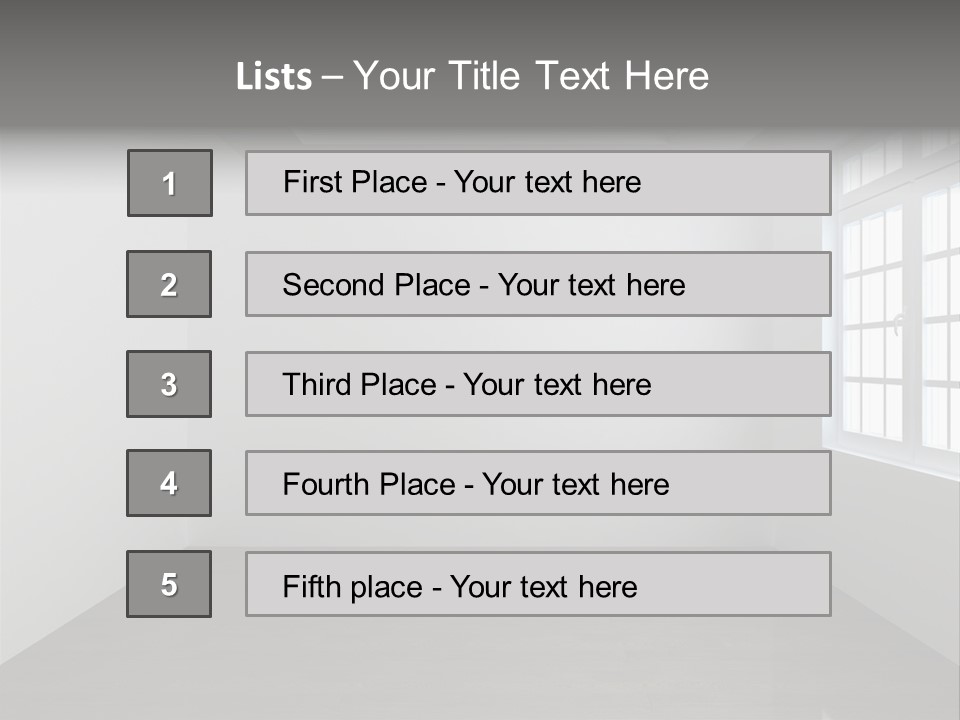Floor Design Architectural PowerPoint Template