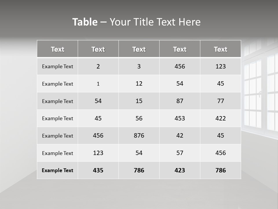 Floor Design Architectural PowerPoint Template