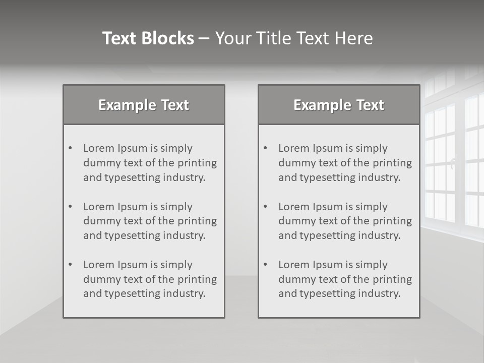 Floor Design Architectural PowerPoint Template