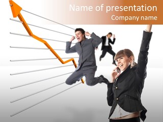 Commerce Friendly Teamwork PowerPoint Template