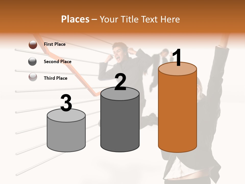 Commerce Friendly Teamwork PowerPoint Template