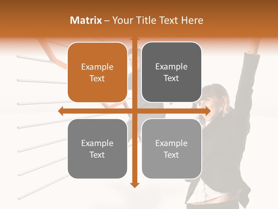 Commerce Friendly Teamwork PowerPoint Template