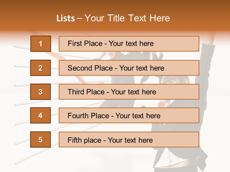 Commerce Friendly Teamwork PowerPoint Template