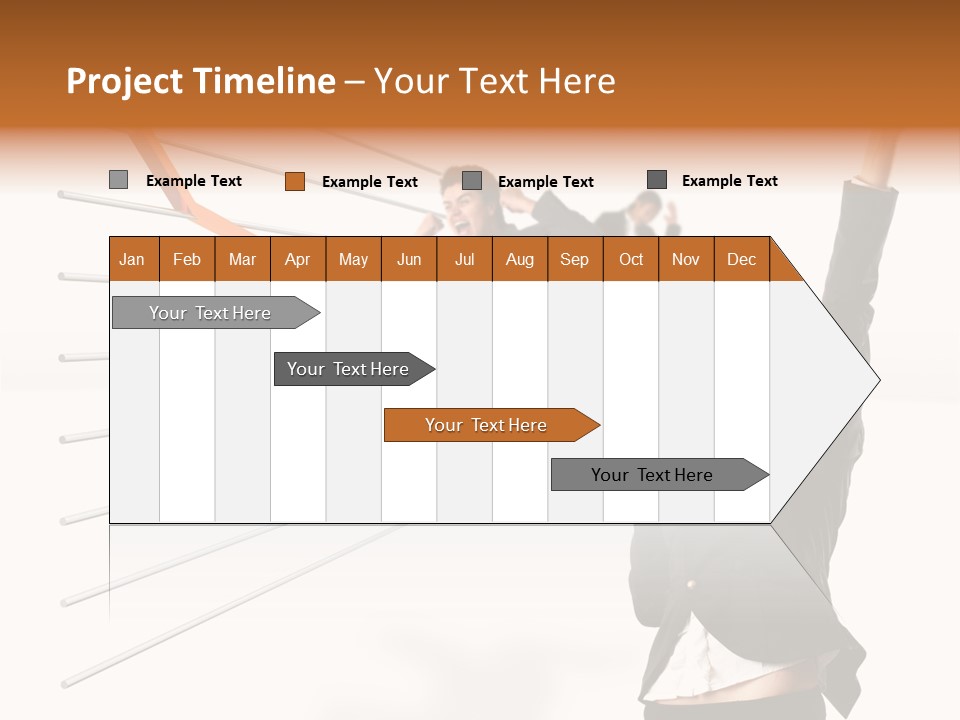 Commerce Friendly Teamwork PowerPoint Template