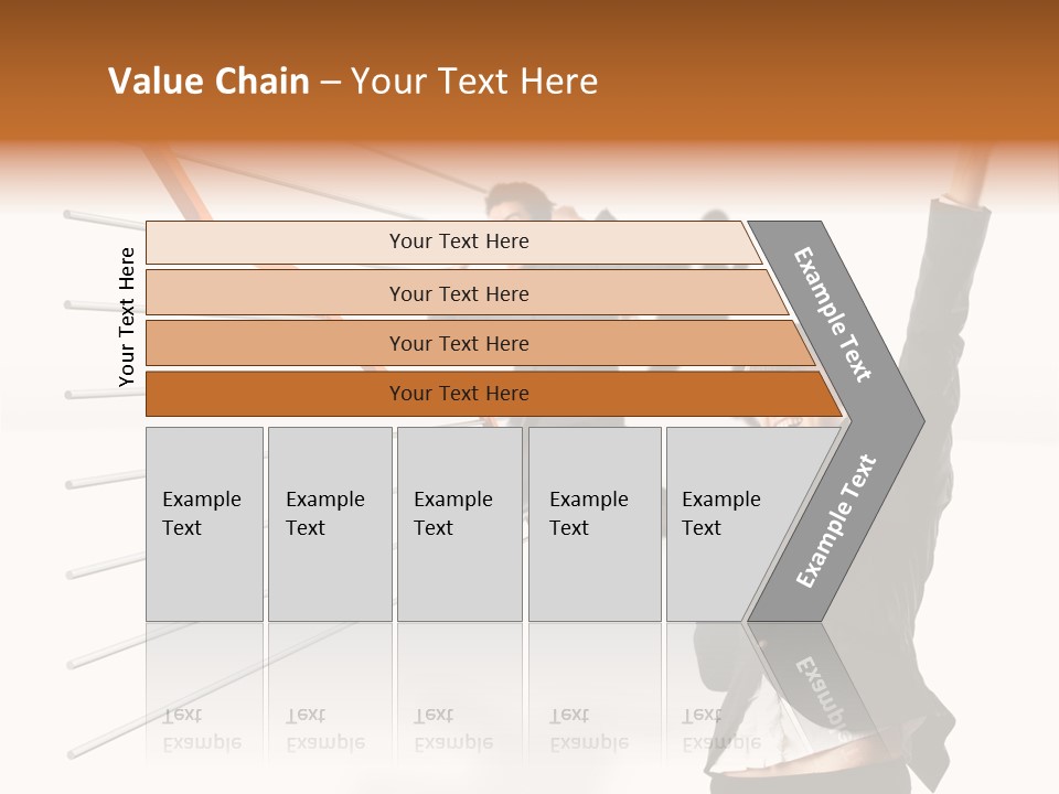 Commerce Friendly Teamwork PowerPoint Template