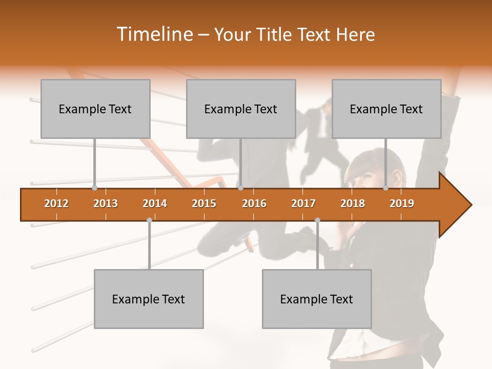 Commerce Friendly Teamwork PowerPoint Template