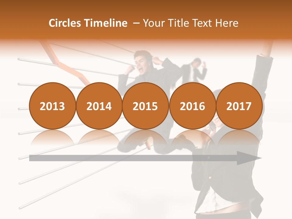 Commerce Friendly Teamwork PowerPoint Template