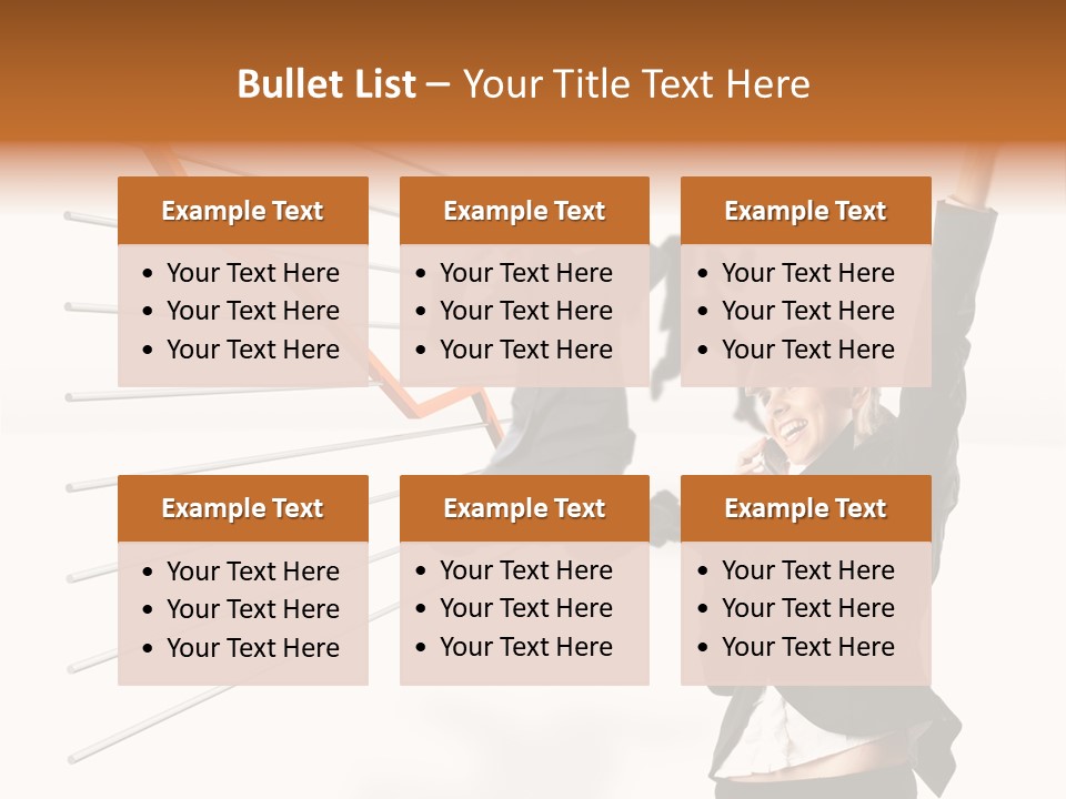 Commerce Friendly Teamwork PowerPoint Template