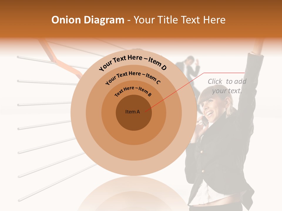 Commerce Friendly Teamwork PowerPoint Template