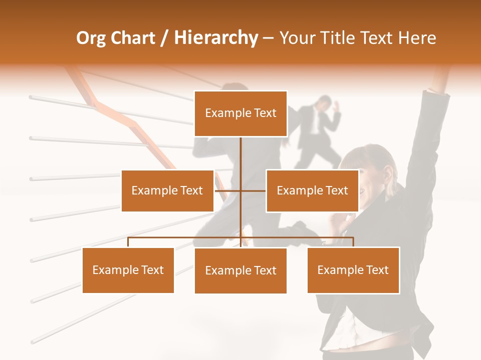 Commerce Friendly Teamwork PowerPoint Template