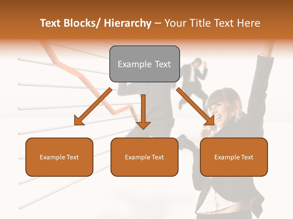 Commerce Friendly Teamwork PowerPoint Template