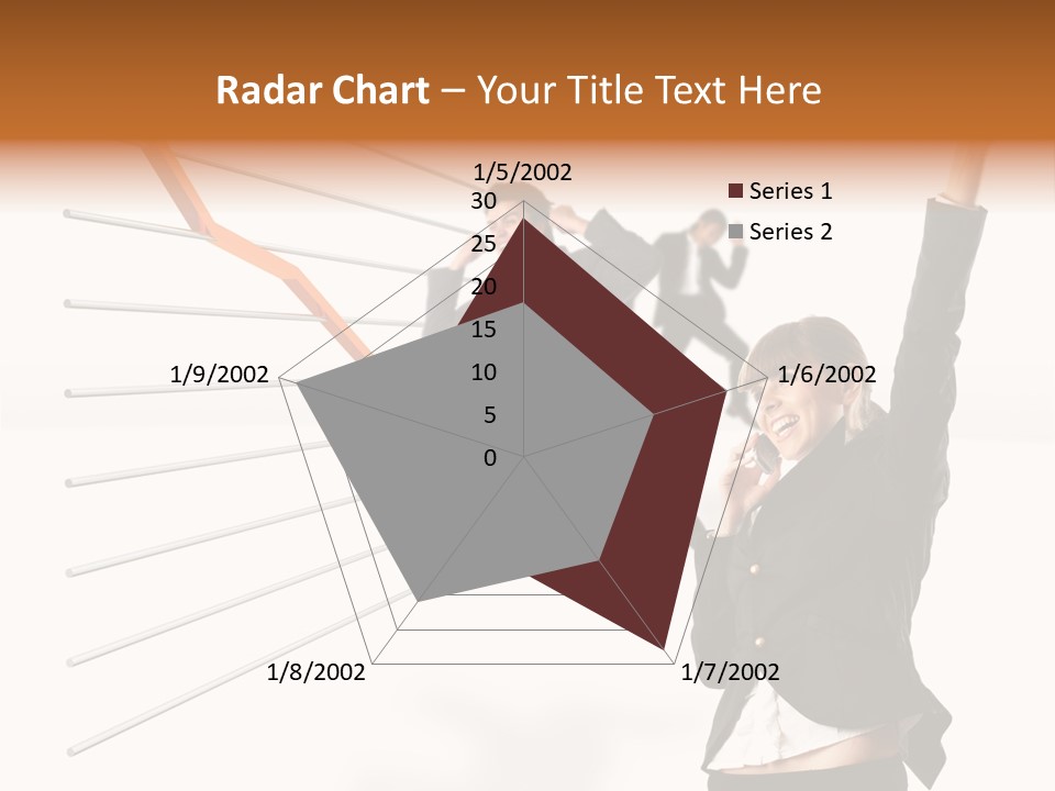 Commerce Friendly Teamwork PowerPoint Template