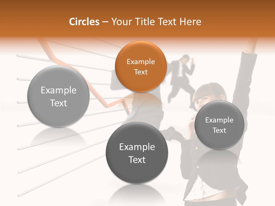 Commerce Friendly Teamwork PowerPoint Template