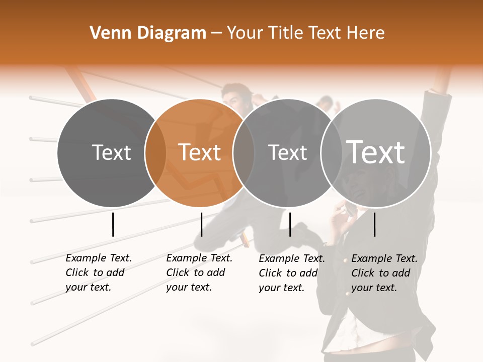 Commerce Friendly Teamwork PowerPoint Template
