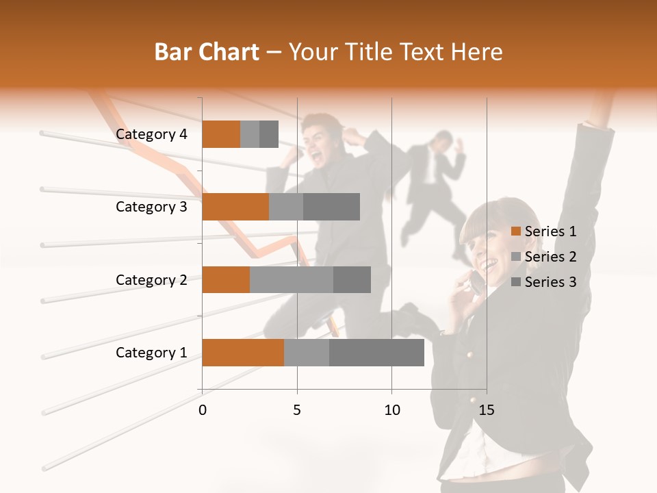 Commerce Friendly Teamwork PowerPoint Template