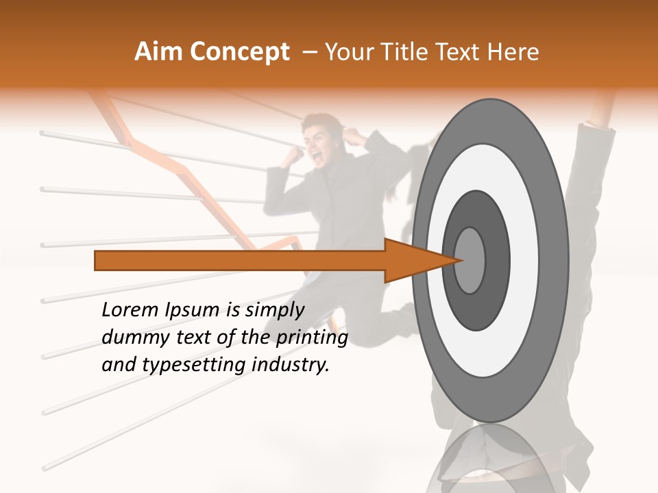 Commerce Friendly Teamwork PowerPoint Template