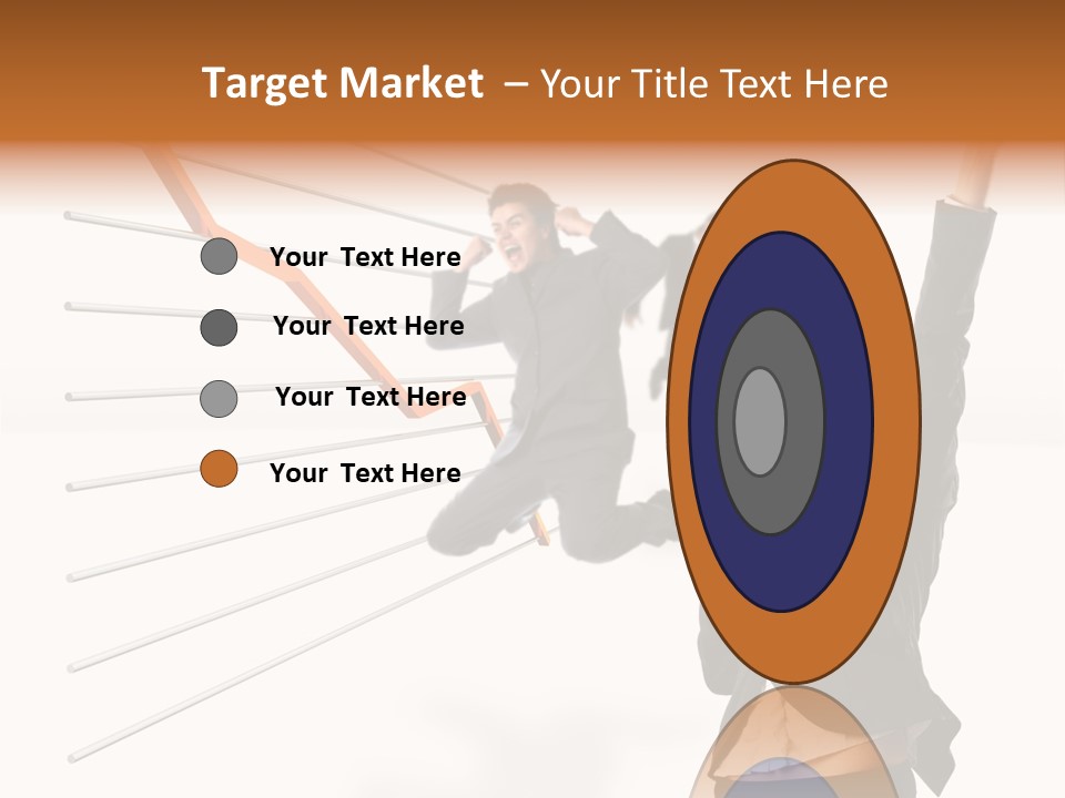 Commerce Friendly Teamwork PowerPoint Template