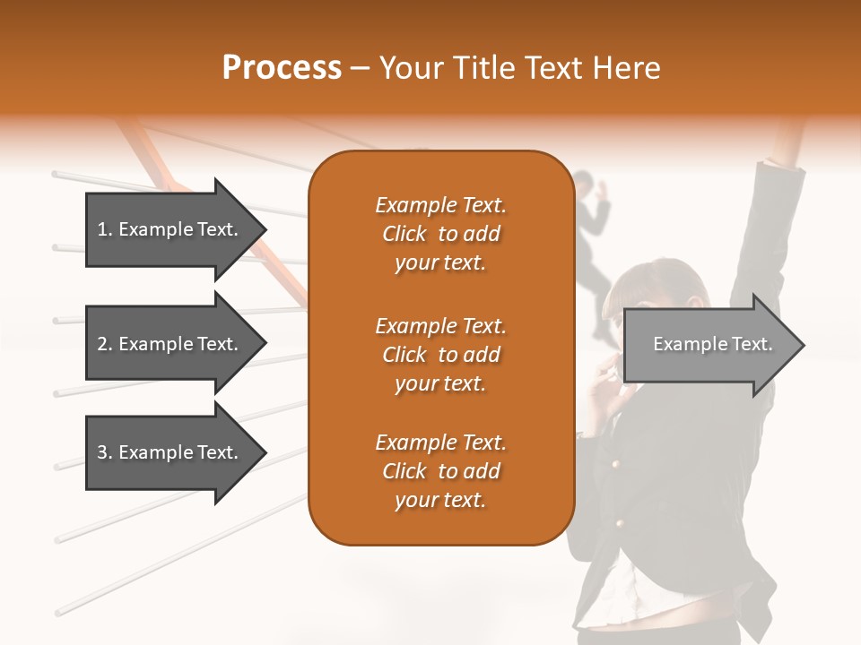 Commerce Friendly Teamwork PowerPoint Template