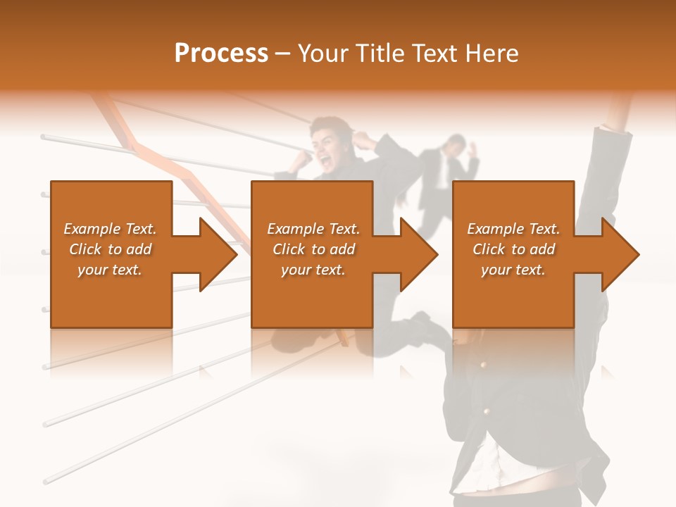 Commerce Friendly Teamwork PowerPoint Template