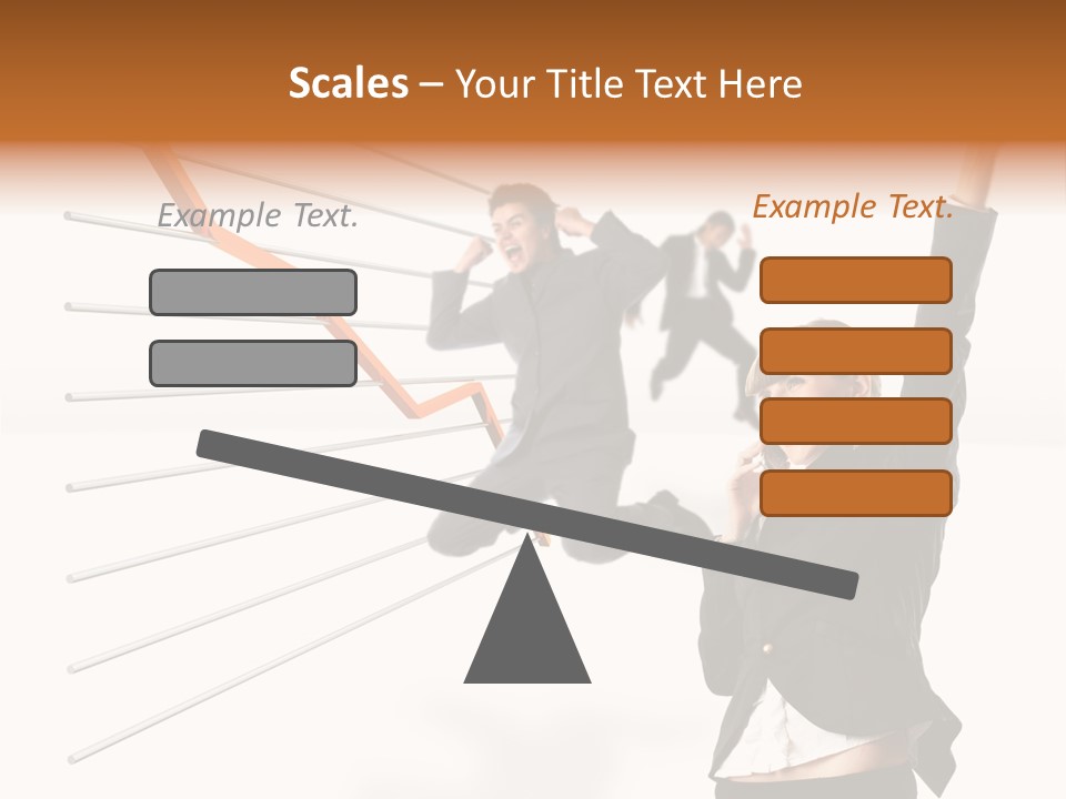 Commerce Friendly Teamwork PowerPoint Template