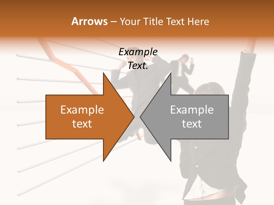 Commerce Friendly Teamwork PowerPoint Template
