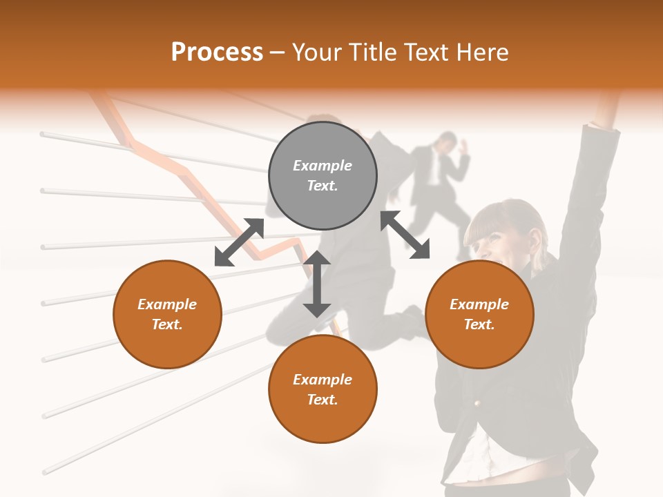 Commerce Friendly Teamwork PowerPoint Template