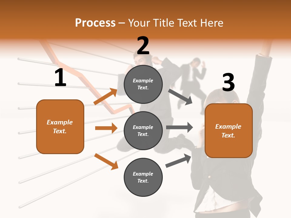 Commerce Friendly Teamwork PowerPoint Template