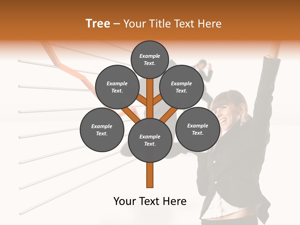 Commerce Friendly Teamwork PowerPoint Template