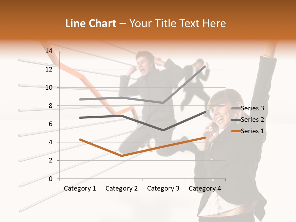 Commerce Friendly Teamwork PowerPoint Template
