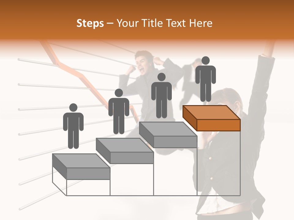 Commerce Friendly Teamwork PowerPoint Template