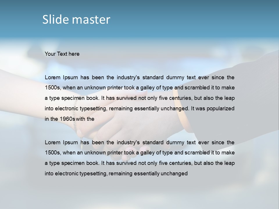 Commercial Trader Buyer PowerPoint Template