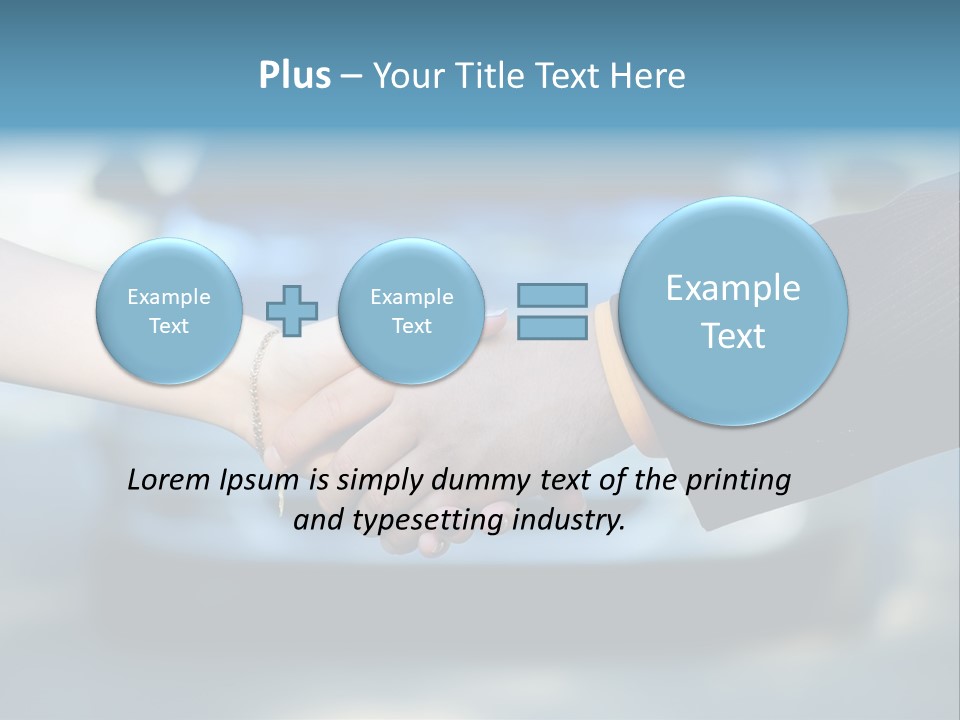 Commercial Trader Buyer PowerPoint Template