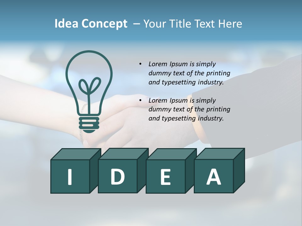 Commercial Trader Buyer PowerPoint Template