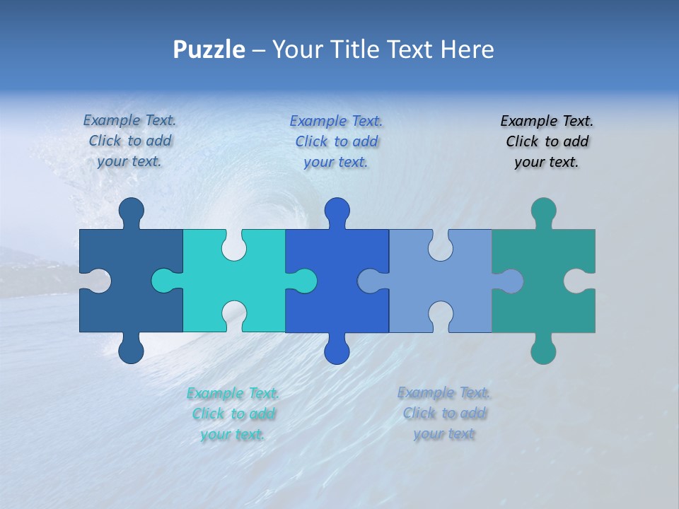 Power Landscape Barrel PowerPoint Template