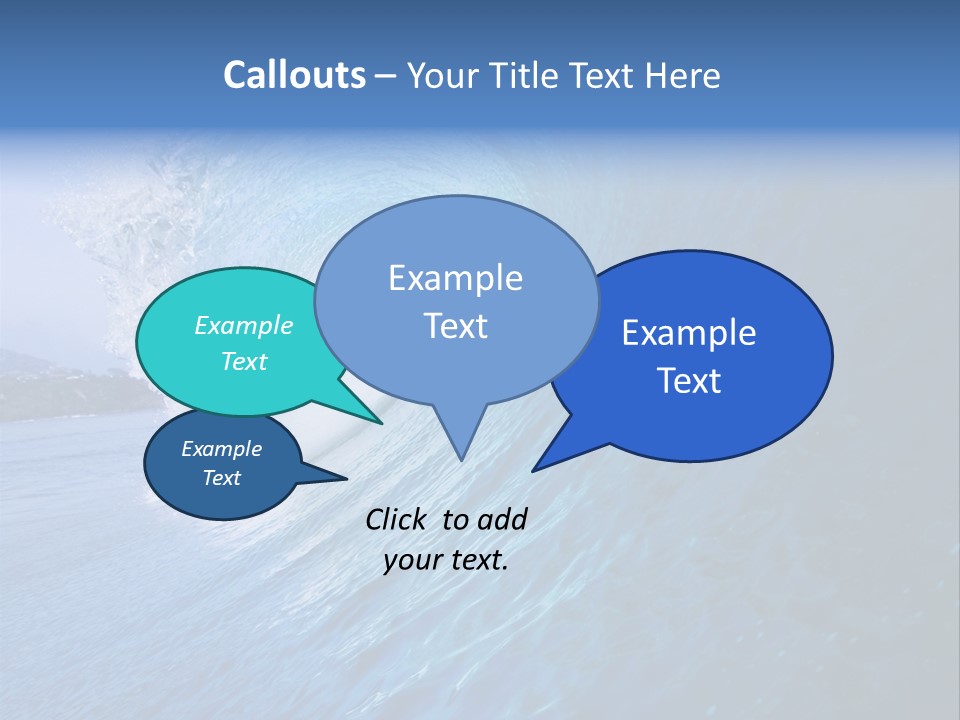 Power Landscape Barrel PowerPoint Template