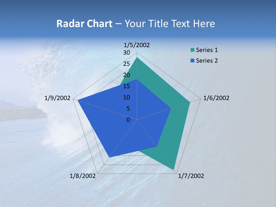 Power Landscape Barrel PowerPoint Template