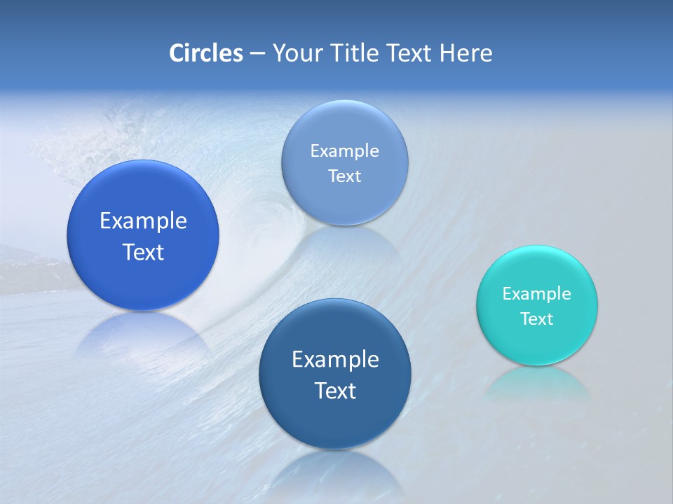 Power Landscape Barrel PowerPoint Template