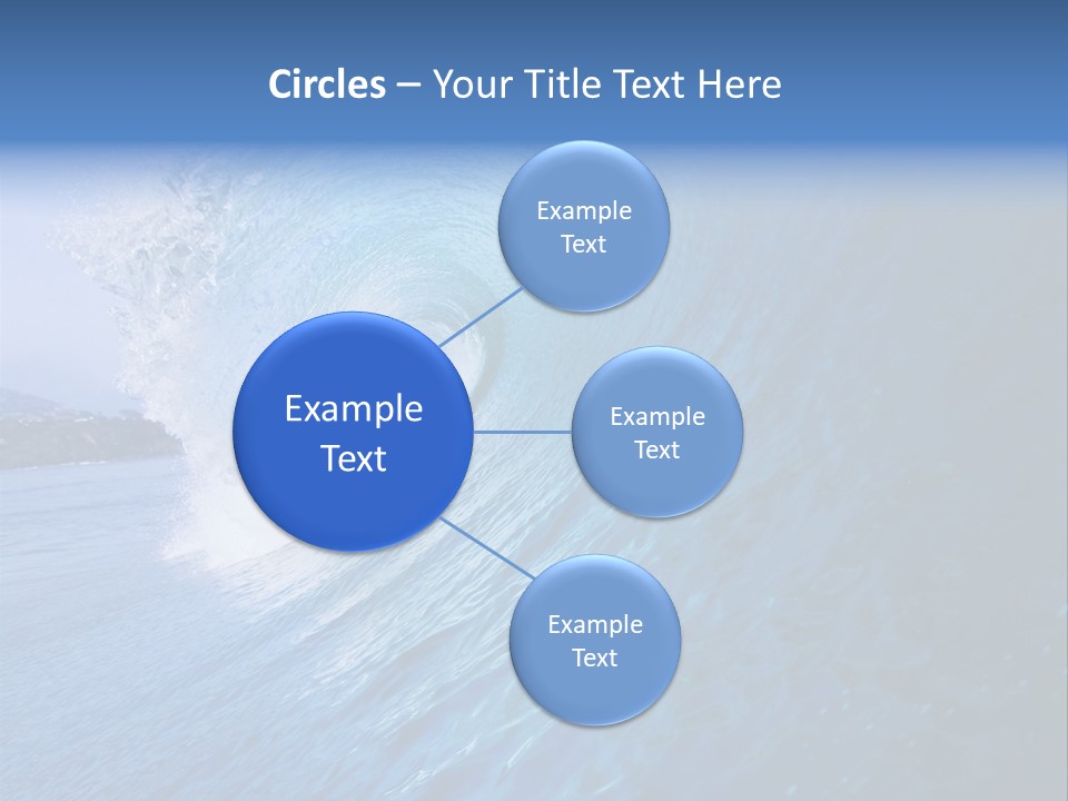 Power Landscape Barrel PowerPoint Template