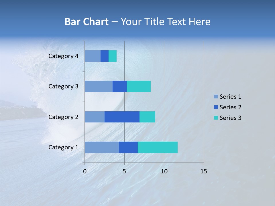 Power Landscape Barrel PowerPoint Template