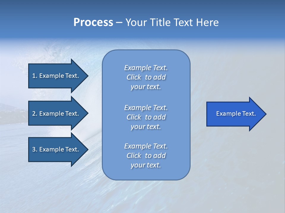 Power Landscape Barrel PowerPoint Template