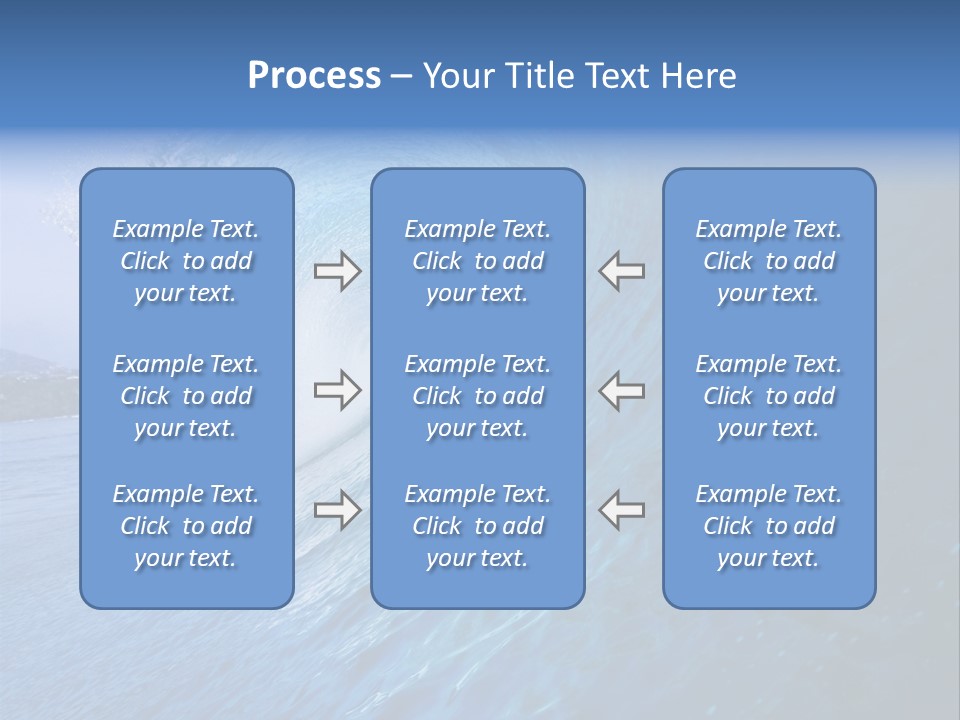 Power Landscape Barrel PowerPoint Template