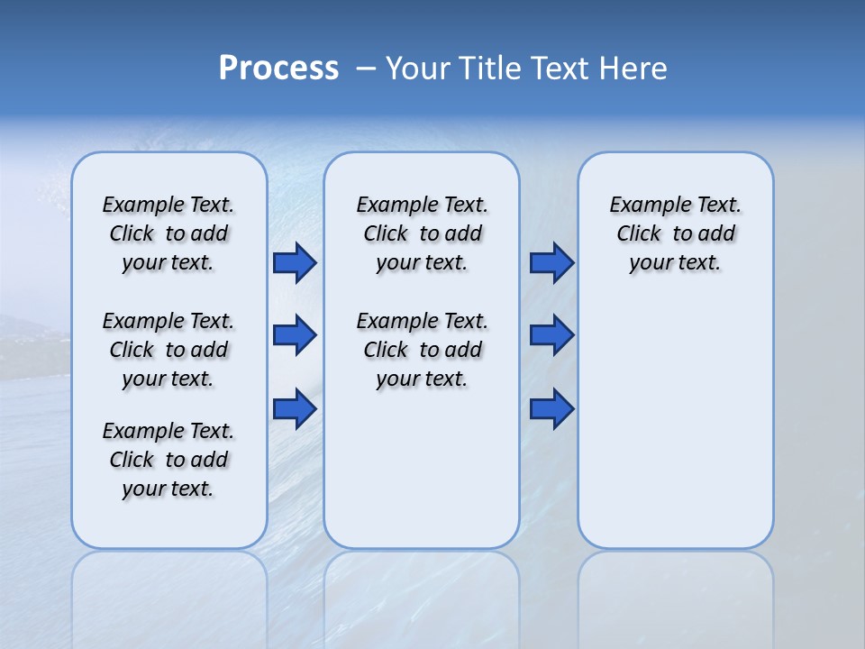 Power Landscape Barrel PowerPoint Template