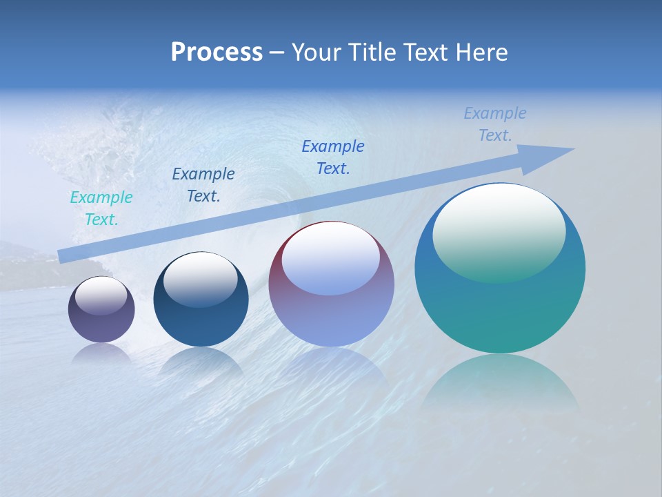 Power Landscape Barrel PowerPoint Template