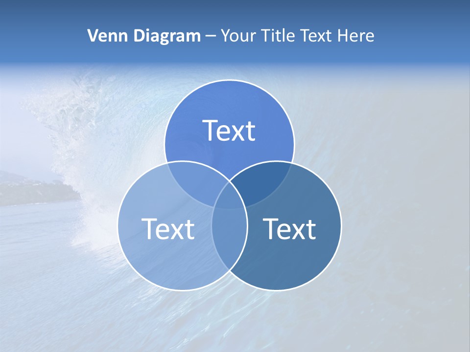Power Landscape Barrel PowerPoint Template