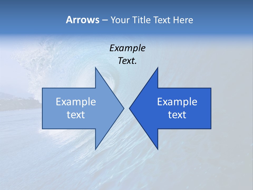 Power Landscape Barrel PowerPoint Template