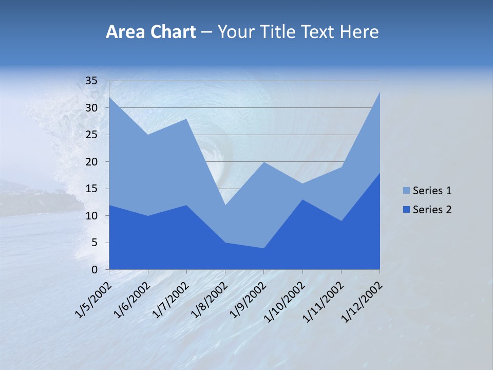 Power Landscape Barrel PowerPoint Template