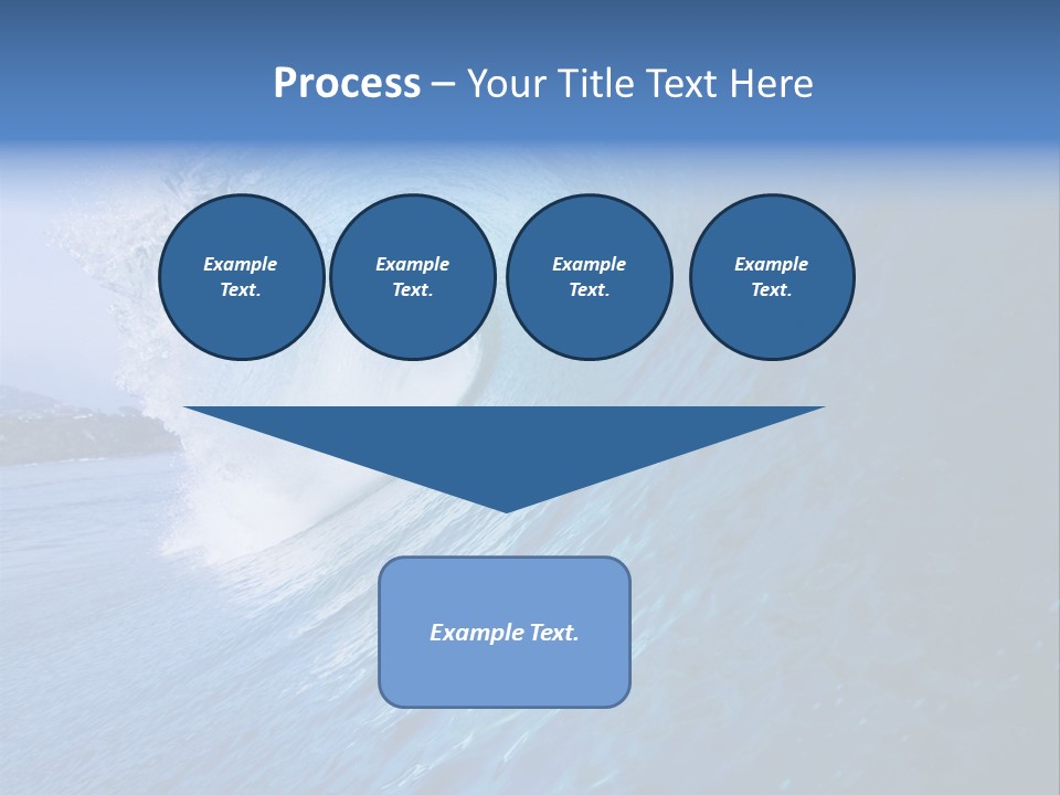 Power Landscape Barrel PowerPoint Template