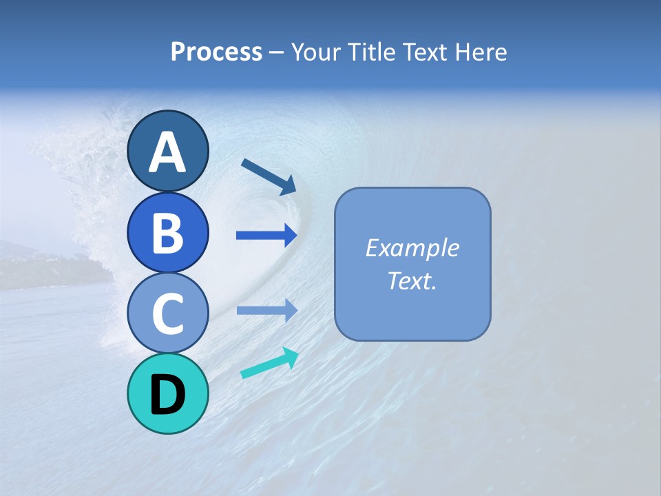 Power Landscape Barrel PowerPoint Template